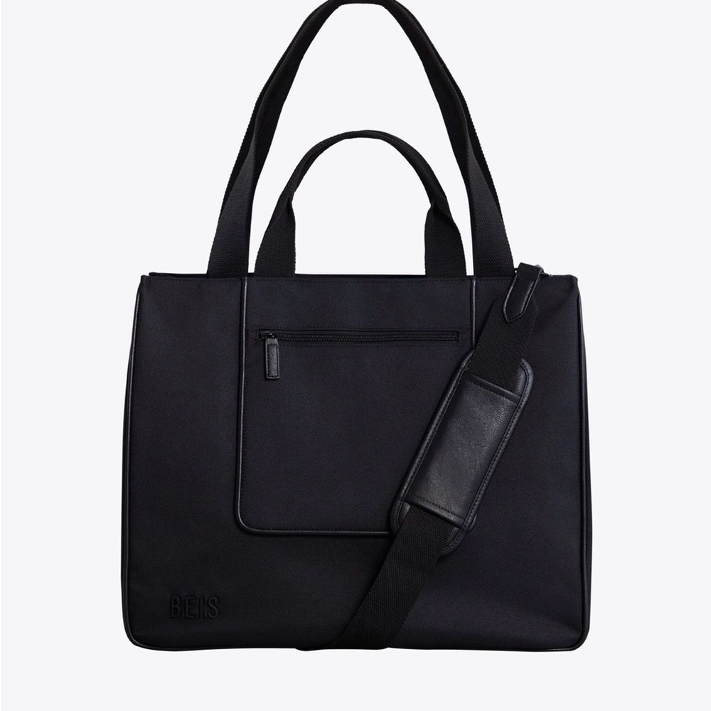 BÉIS east to west travel bag in black - Picture 1 of 12